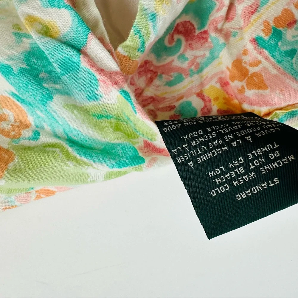 Lauren Ralph Lauren Colorful Standard Pillow Sham